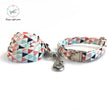 Unique Style Paws Collar + Bow Tie