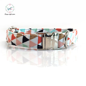 Unique Style Paws Collar + Bow Tie