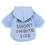I'm Not Short Dog Hoodie