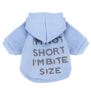 I'm Not Short Dog Hoodie