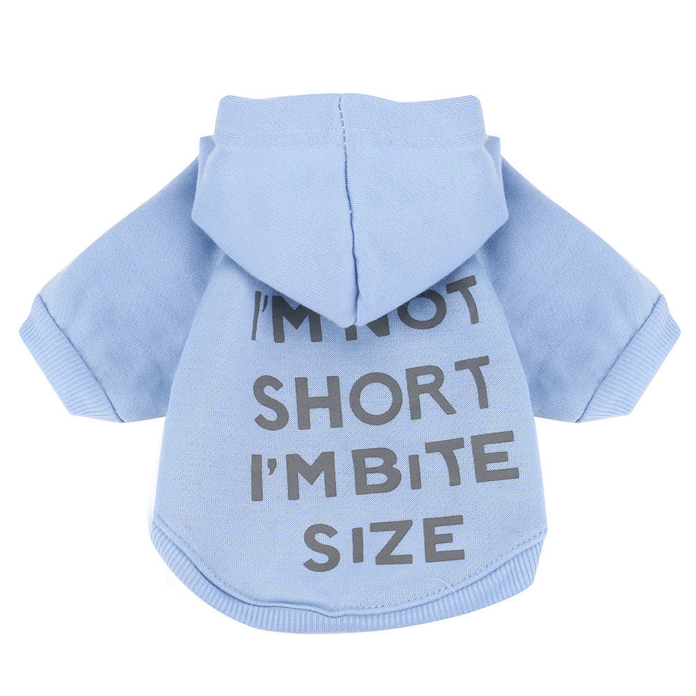 I'm Not Short Dog Hoodie