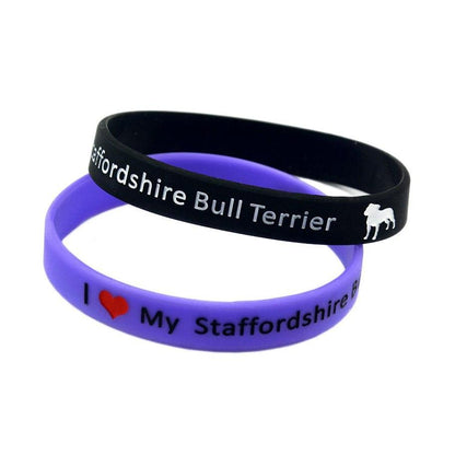 I Love My Staffy Bracelet
