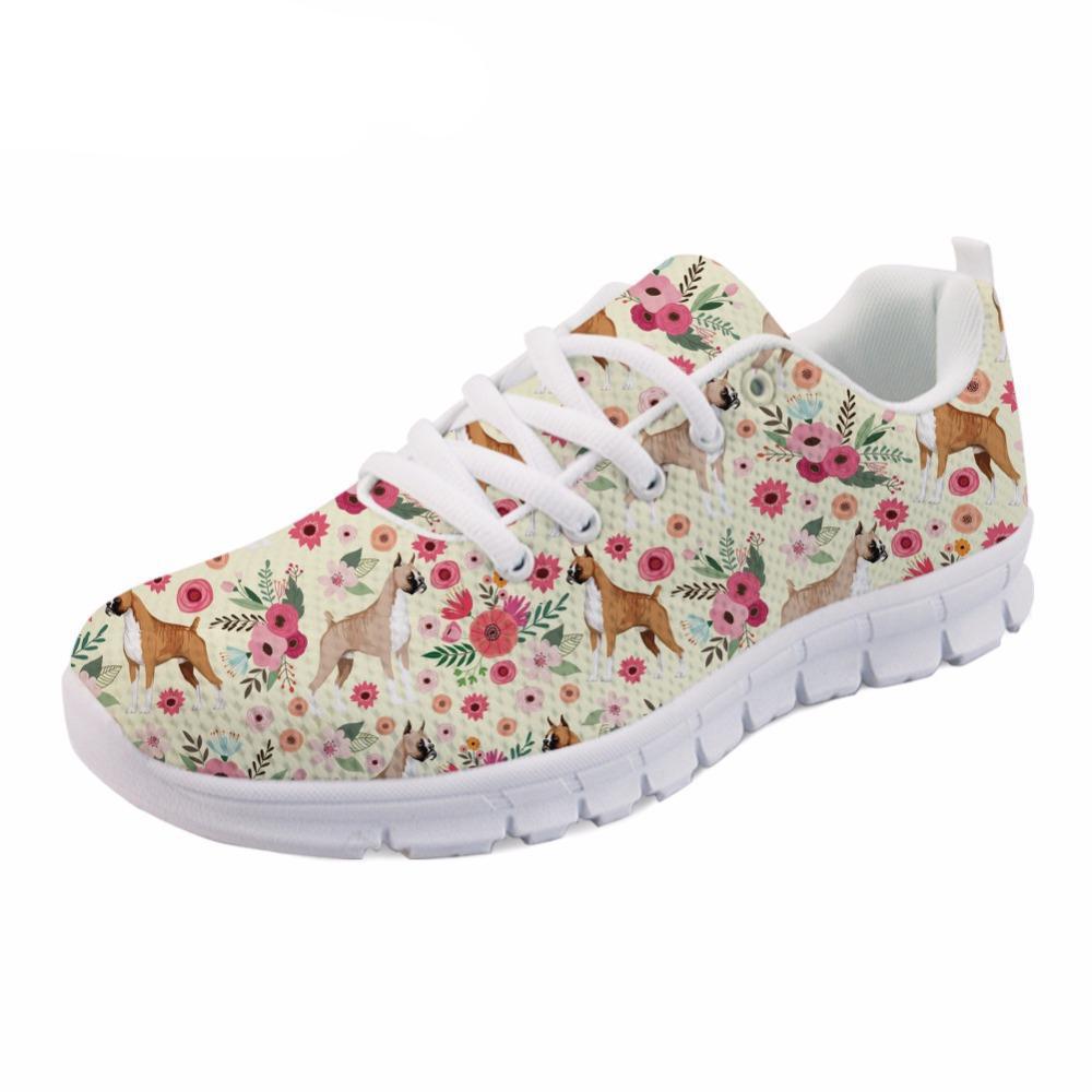 Boxer Flower Sneakers