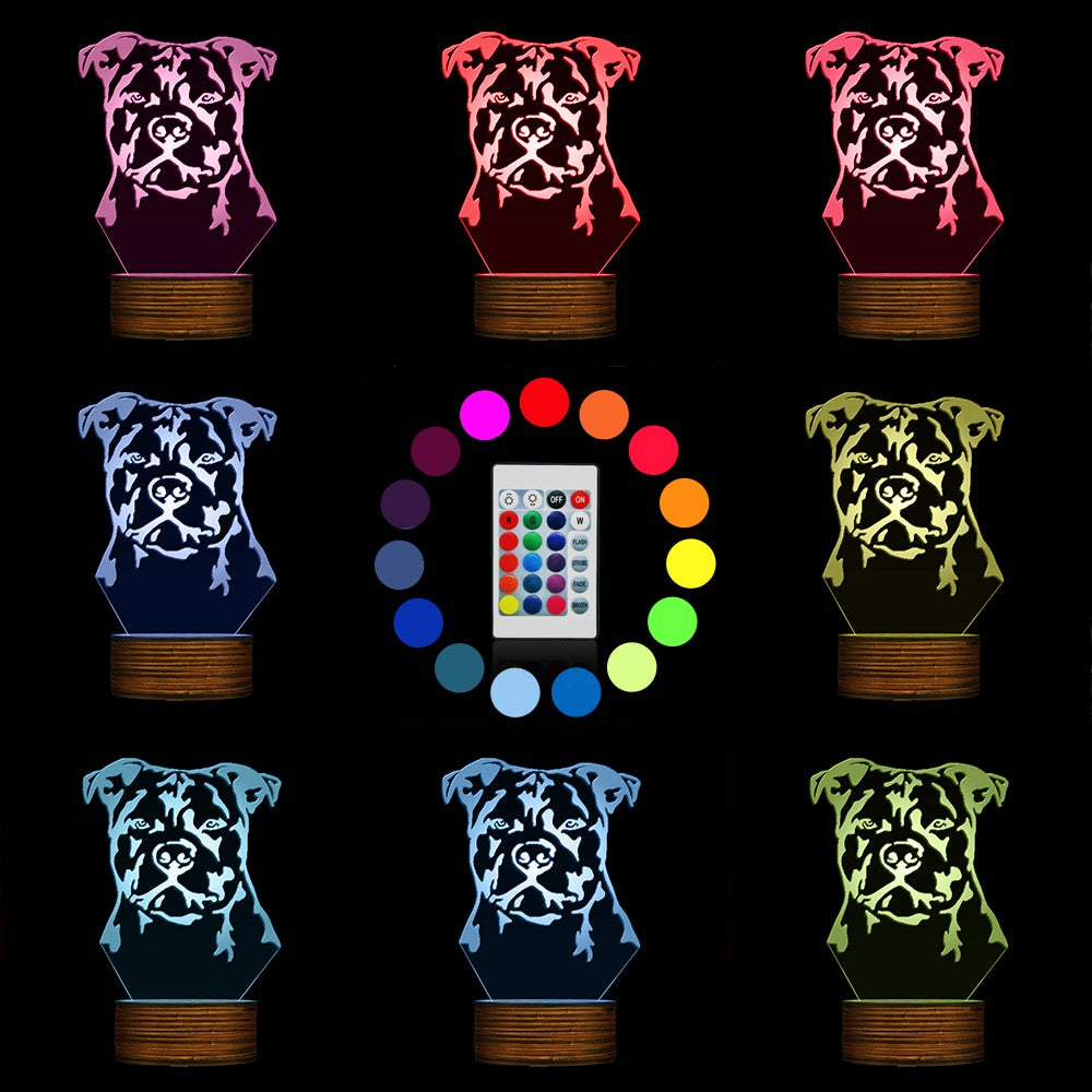 Staffy LED Lamp