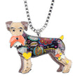 Schnauzer Pedant Necklace