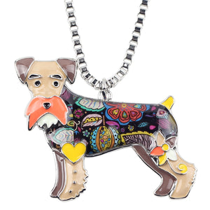 Schnauzer Pedant Necklace