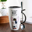 My Best Friend Mug, Lid and Spoon
