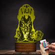 Cavalier Changing Colors Led Lamp