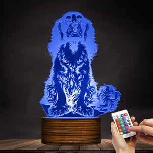 Cavalier Changing Colors Led Lamp