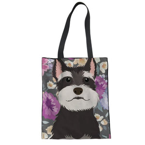 Schnauzer Tote Bag