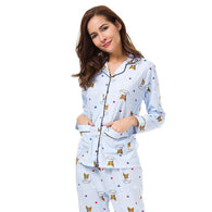 Nicole Corgi Pajama Set