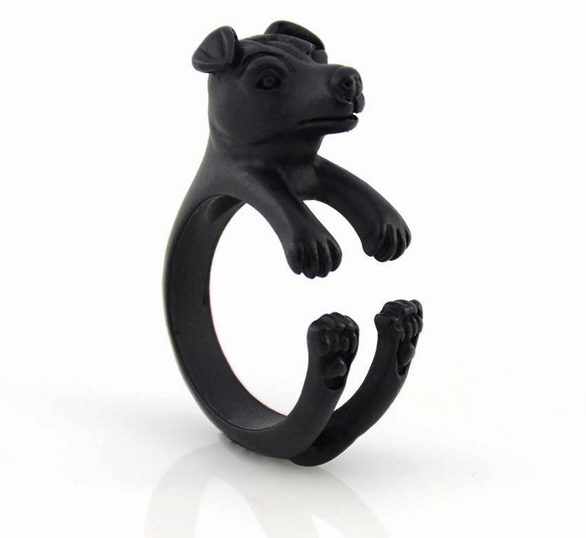 Jack Russell Hug Ring