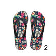 Schnauzer Flip Flops