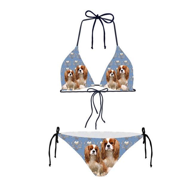 Cavalier Dog Bikini Set