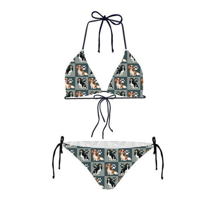 Cavalier Dog Bikini Set