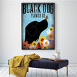 Vintage Dog Canvas Poster