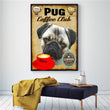 Vintage Dog Canvas Poster
