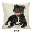 Smiley Staffy Pillow Case