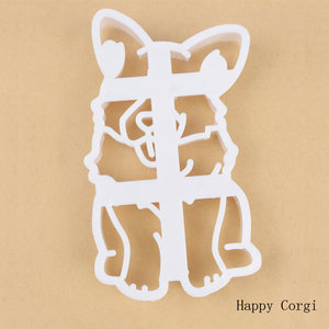 3pcs Set Cute Corgi Molds