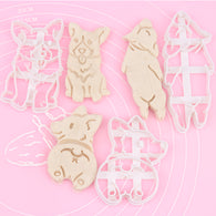 3pcs Set Cute Corgi Molds