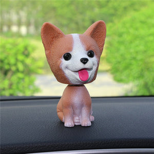 Nodding Head Puppy - Car Decoration