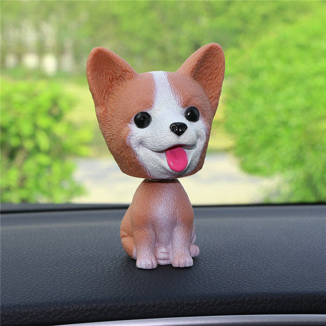 Nodding Head Puppy - Car Decoration