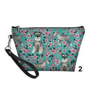 Schnauzer Cosmetic & Makeup Bag