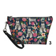 Schnauzer Cosmetic & Makeup Bag