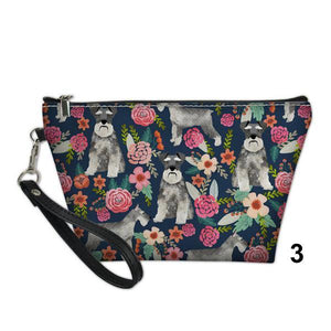 Schnauzer Cosmetic & Makeup Bag