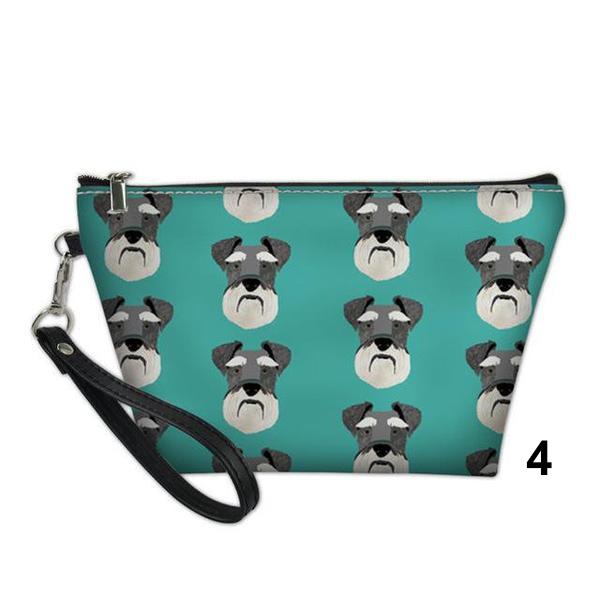 Schnauzer Cosmetic & Makeup Bag