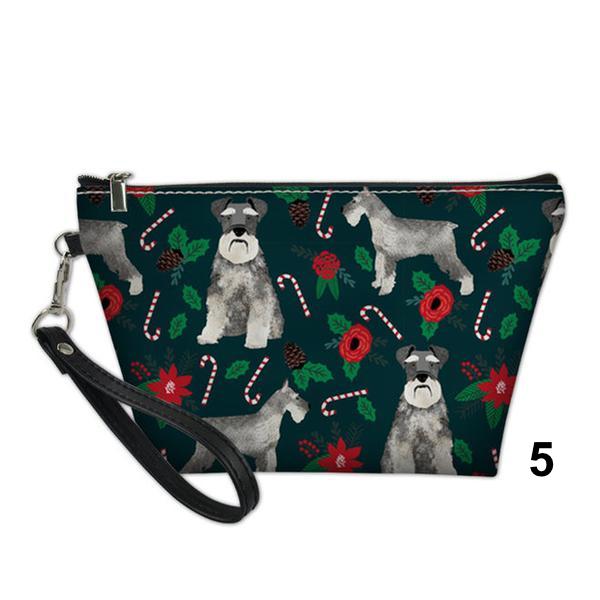 Schnauzer Cosmetic & Makeup Bag
