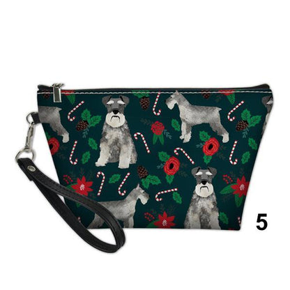 Schnauzer Cosmetic & Makeup Bag
