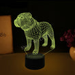 Bulldog 3D LED Lamp