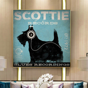 Rottweiler Records Wall Art