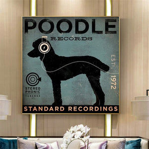 Rottweiler Records Wall Art