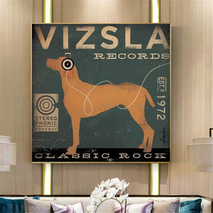 Rottweiler Records Wall Art