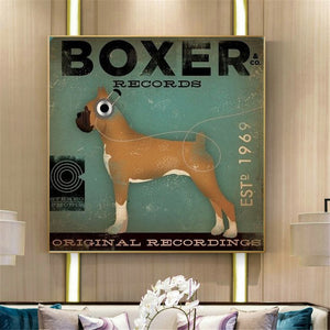 Rottweiler Records Wall Art