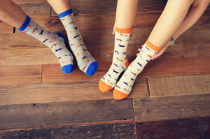 Rainbow Dachsund Socks