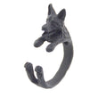 German Shepherd Hug Ring