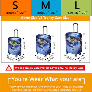 Pomeranian Luggage Cover