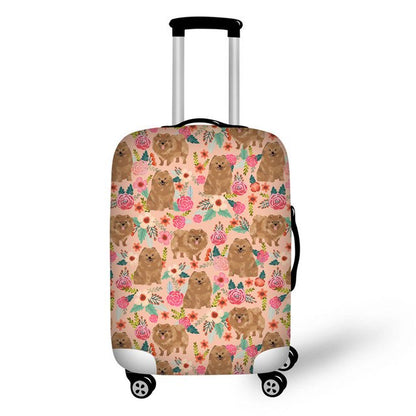 Pomeranian Luggage Cover