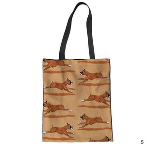 Boxer Dog Tote Bag