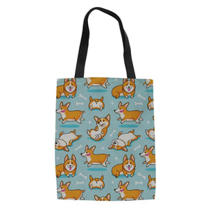 Corgi Tote Bag