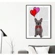 Bulldog Newspaper Canvas Poster