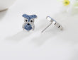 Schnauzer Stud Earrings