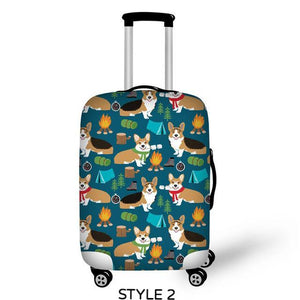 Corgi Luggage Cover