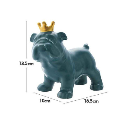 Macaroons Bulldog Figurines