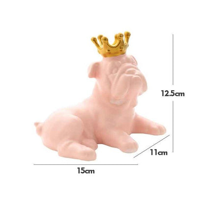 Macaroons Bulldog Figurines