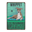 Retro Dog Metal Wall Art