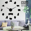 DIY Pomeranian Wall Clock
